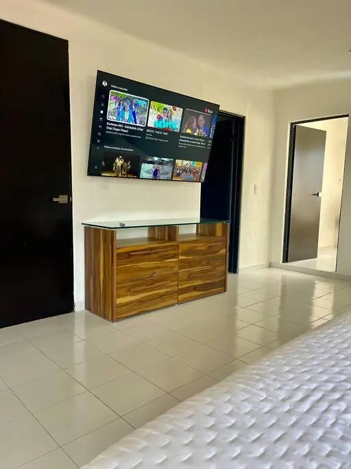 Deco 6B Modern Studio Great Location Cancún Lägenhet