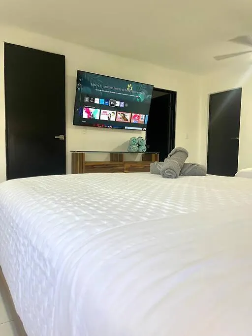 Lägenhet Deco 6B Modern Studio Great Location Cancún