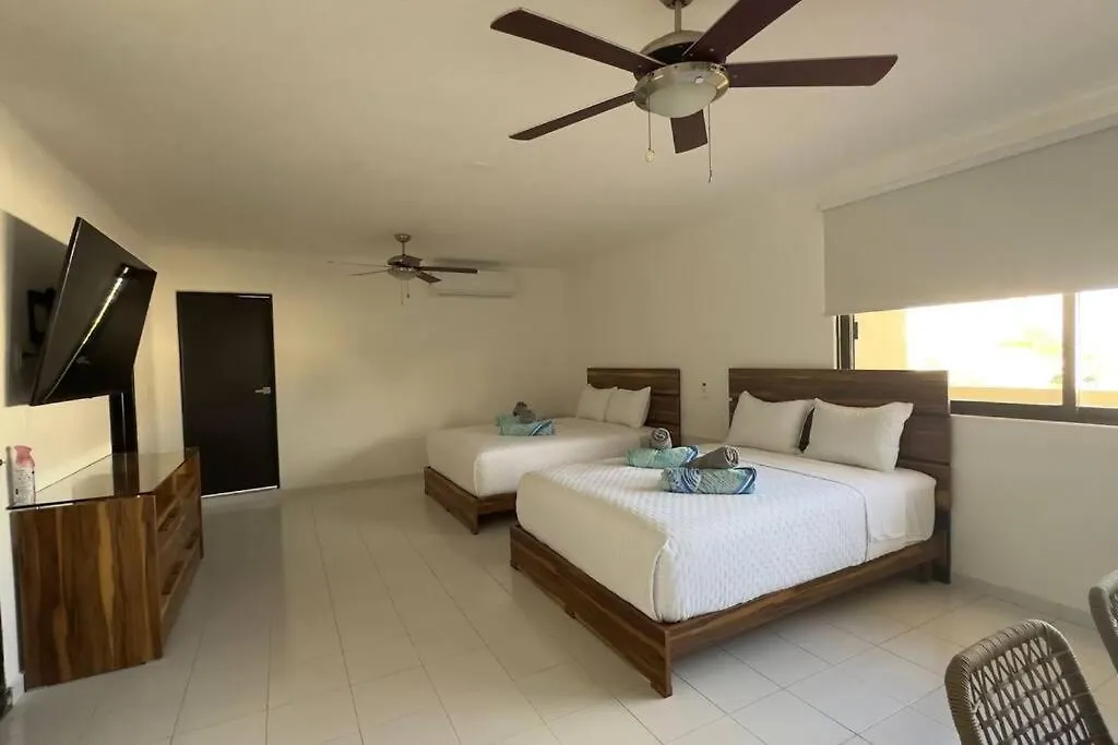 Deco 6B Modern Studio Great Location Cancún Lägenhet